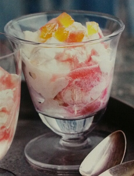 Rhubarb and Ginger Fools