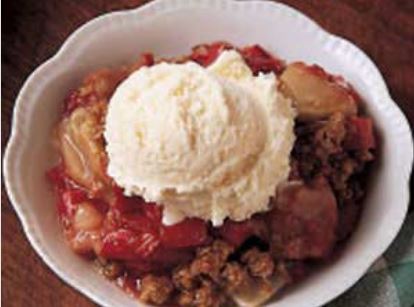 Rhubarb Crisp