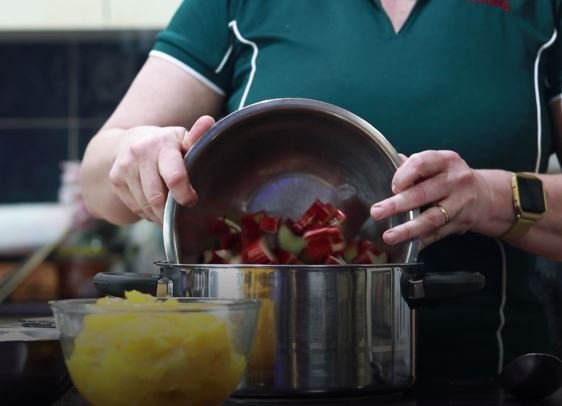 Rhubarb and Orange Jam